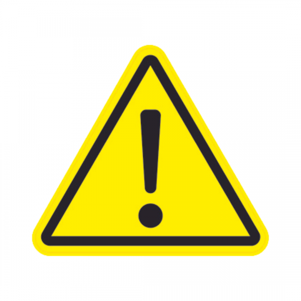 Panneau Triangle DIBOND Danger ! TRI-DIB145